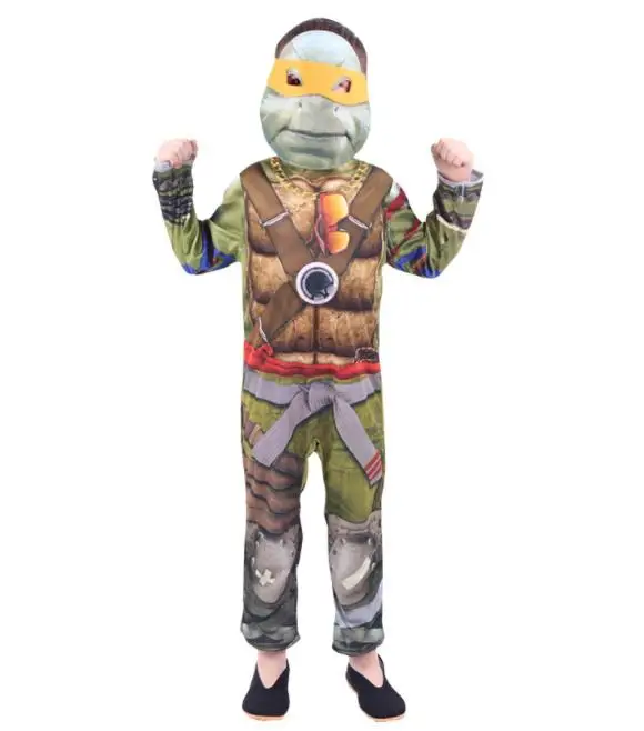 Anime Ninja Turtles Kids Dress Up Cosplay Costume + Mask Stage Dress Show Game One Piece Set
Anime Ninja Turtles Kids Dress Up Cosplay Costume + Mask Stage Dress Show Game One Piece Set