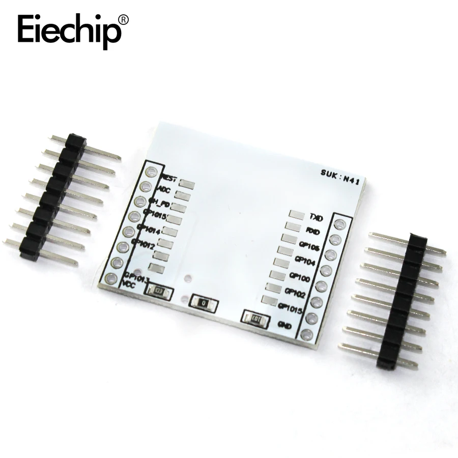10pcs/lot ESP8266 serial WIFI module adapter plate Applies to ESP-07, ESP-08, ESP-12
10pcs/lot ESP8266 serial WIFI module adapter plate Applies to ESP-07, ESP-08, ESP-12