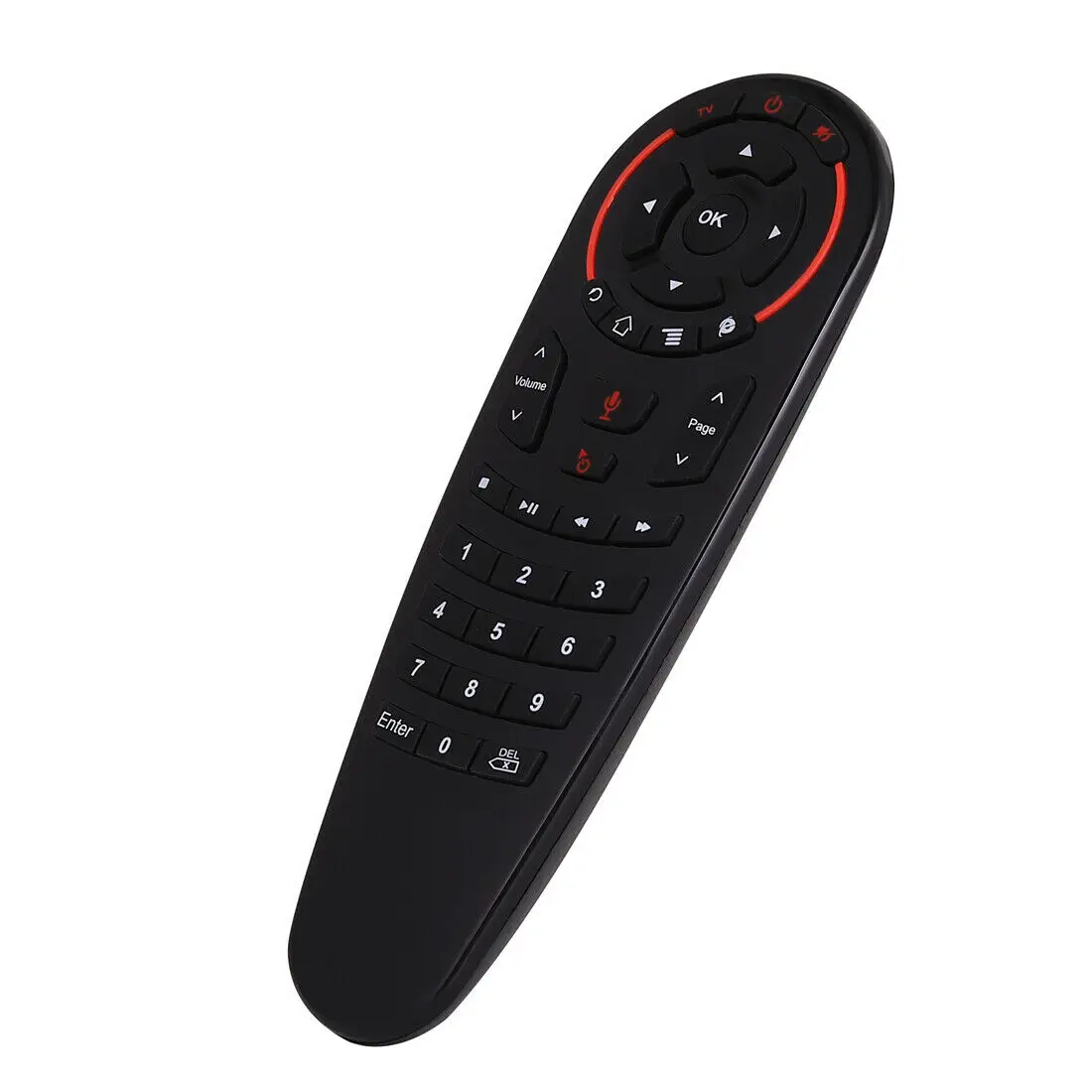G30 Remote Control 2.4G Wireless Voice Air Mouse IR learning Gyro Sensing Smart Remote for Game Android TV Box
G30 Remote Control 2.4G Wireless Voice Air Mouse IR learning Gyro Sensing Smart Remote for Game Android TV Box