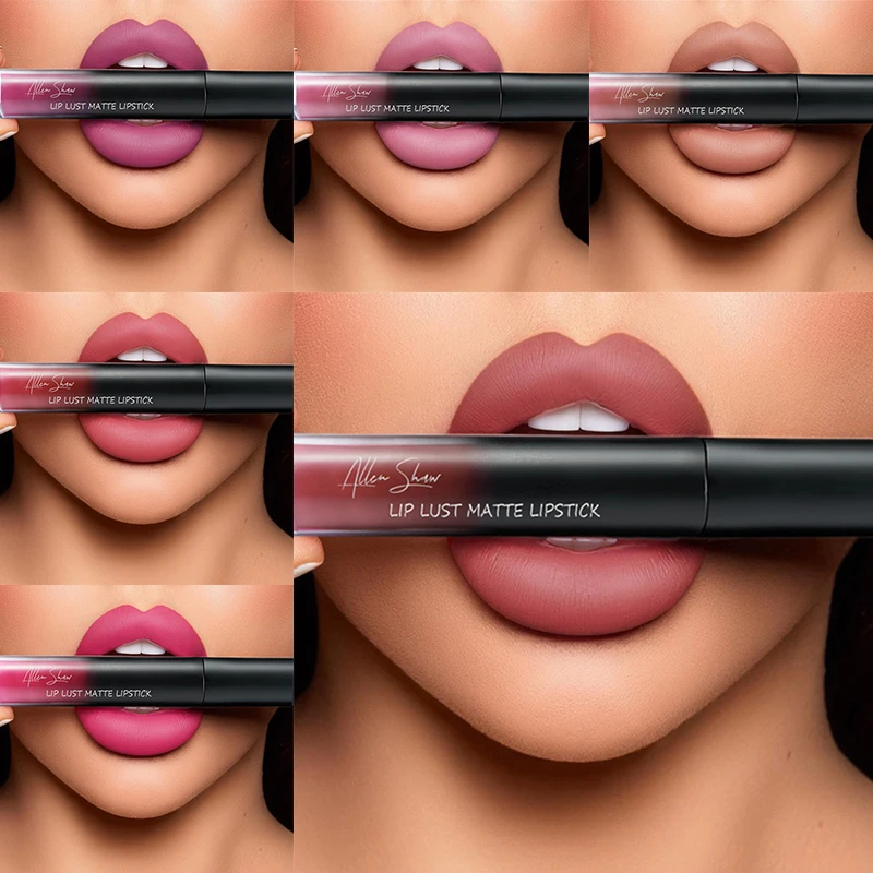 2019 New Matte Lip Gloss 12 Colors Nude Lip Gloss Waterproof Liquid Lipstick Long Lasting Makeup Red Wine Lip Gloss TSLM1
2019 New Matte Lip Gloss 12 Colors Nude Lip Gloss Waterproof Liquid Lipstick Long Lasting Makeup Red Wine Lip Gloss TSLM1