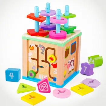 Multi-function Early Educational Toys Column Round Beads Cognitive Matching Puzzle Children's ToysFor Children Birthday Gift
Multi-function Early Educational Toys Column Round Beads Cognitive Matching Puzzle Children's ToysFor Children Birthday Gift