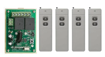 3000m Long Range Remote Control Switch DC12V 2CH 10A Relay Switch Transmitter&Receiver light /lamp/ window/Garage Doors shutters
3000m Long Range Remote Control Switch DC12V 2CH 10A Relay Switch Transmitter&Receiver light /lamp/ window/Garage Doors shutters