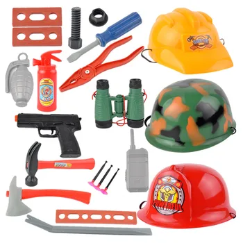 New Creative Simulation Fire Toy Children's toy camouflage suit hat role-playing children fire parent-child toy with helmet
New Creative Simulation Fire Toy Children's toy camouflage suit hat role-playing children fire parent-child toy with helmet
