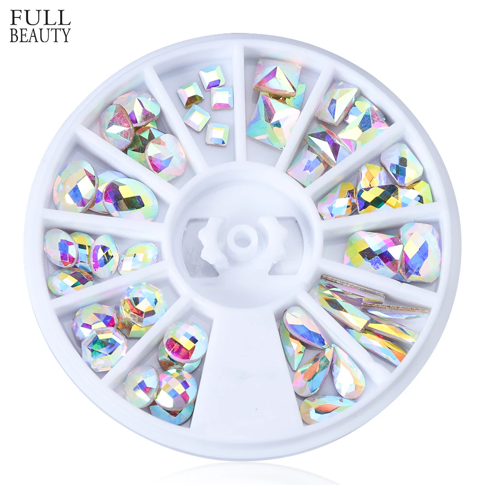 12 Type/Wheel Crystal AB Nail Rhinestone Waterdrop Straight Shape Flat Back Gems Glitter Diamond 3D Nail Art Decoration CHP1-12
12 Type/Wheel Crystal AB Nail Rhinestone Waterdrop Straight Shape Flat Back Gems Glitter Diamond 3D Nail Art Decoration CHP1-12