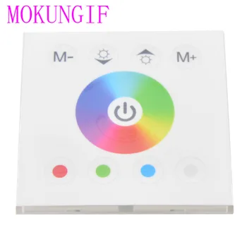 5pcs TM08 Touch panel RGB led dimmer Switch Wall-mounted controller White/Black 12V-24V MAX4A/CH for RGB/Single Color led strip
5pcs TM08 Touch panel RGB led dimmer Switch Wall-mounted controller White/Black 12V-24V MAX4A/CH for RGB/Single Color led strip
