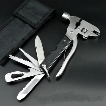 hand tools camping hammer stainless steel multifunction tools wrench survival hunting knife switching blade tweezers industrial
hand tools camping hammer stainless steel multifunction tools wrench survival hunting knife switching blade tweezers industrial
