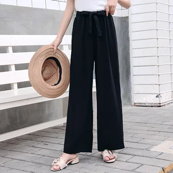 Vadim Real New 2019 Straight Cylinder Long Pants Dropping Sense High-waist Ice Chiffon Broad-legged Female Flower Bud Skirt
Vadim Real New 2019 Straight Cylinder Long Pants Dropping Sense High-waist Ice Chiffon Broad-legged Female Flower Bud Skirt