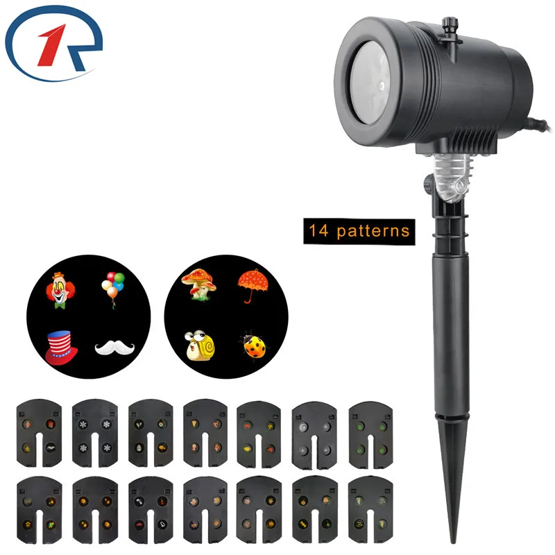ZjRight 14 Patterns Projection stage light Outdoor Waterproof effect light dj disco Birthday Xmas Halloween party effect lights
ZjRight 14 Patterns Projection stage light Outdoor Waterproof effect light dj disco Birthday Xmas Halloween party effect lights