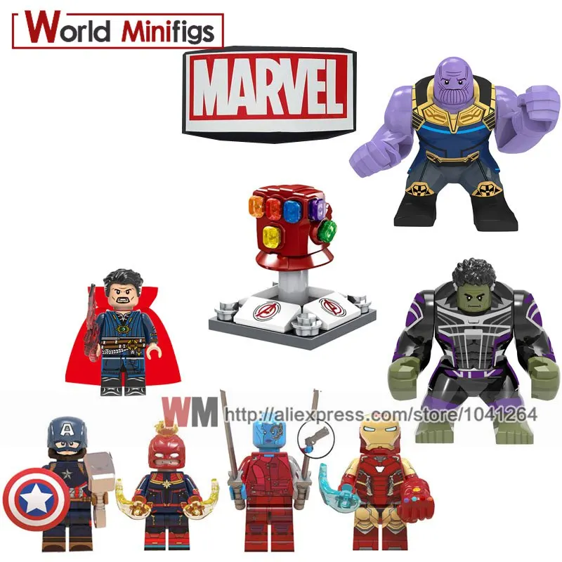 Avenger Endgame Single Building Blocks Marvel Super heroes Captain gift Toys for Children iron man guantelete Legoings Thanos
Avenger Endgame Single Building Blocks Marvel Super heroes Captain gift Toys for Children iron man guantelete Legoings Thanos