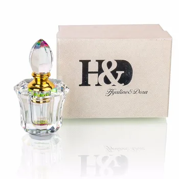 H&D 3ml Decorative Perfume Bottle Empty Refillable Perfume Bottle Art Glass Crystal Collectible For Home Wedding Decor
H&D 3ml Decorative Perfume Bottle Empty Refillable Perfume Bottle Art Glass Crystal Collectible For Home Wedding Decor