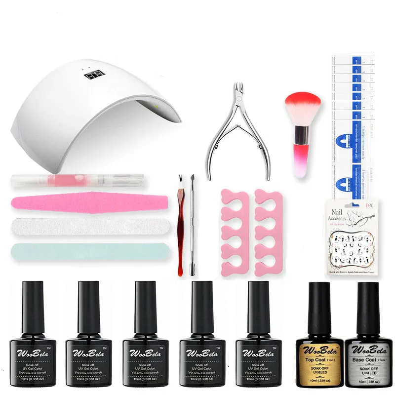 Professional Manicure Tools Nail Art Kit UV Nail Lamp Set LED Gel Nail Polish Sets Colors UV Gel Set
Professional Manicure Tools Nail Art Kit UV Nail Lamp Set LED Gel Nail Polish Sets Colors UV Gel Set