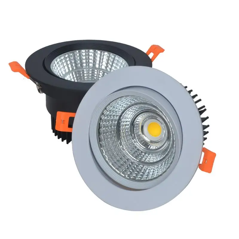 White shell/Black shell/10W/15W/20W Dimmable COB LED Down Lights Recessed COB LED Ceiling Light AC110V/AC220V/AC230V
White shell/Black shell/10W/15W/20W Dimmable COB LED Down Lights Recessed COB LED Ceiling Light AC110V/AC220V/AC230V
