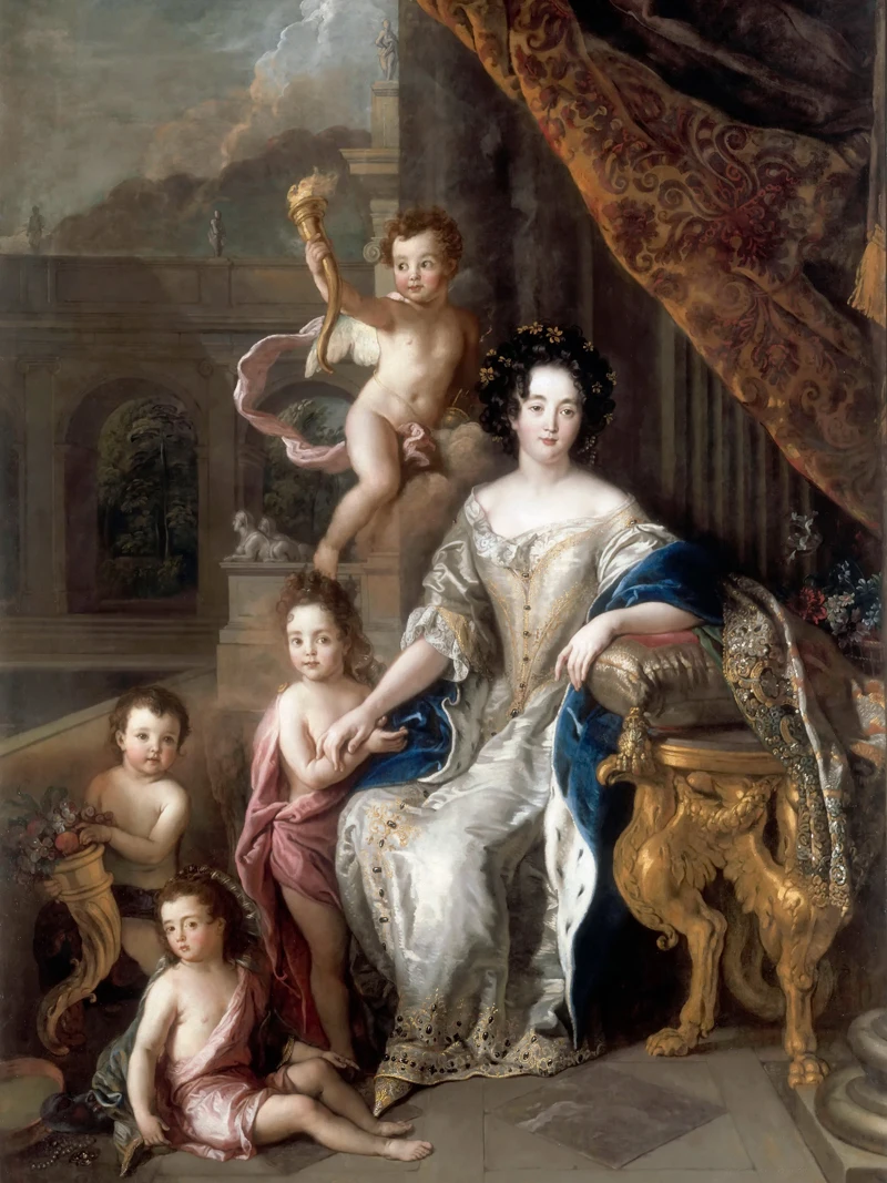 Classical figurative painting canvas portrait art poster picture court painting family mother and child modern decorative art
Classical figurative painting canvas portrait art poster picture court painting family mother and child modern decorative art