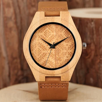 Watches Wooden Watch Women Men Vintage Leather Quartz Wood Dress Watch Clock New Luxury Genuine Leather Strap Wristwatches Gift
Watches Wooden Watch Women Men Vintage Leather Quartz Wood Dress Watch Clock New Luxury Genuine Leather Strap Wristwatches Gift