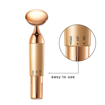 2019 Portable Sonic Vibrating Face Massager with Two Puff for Anti Aging Skin Tightening
2019 Portable Sonic Vibrating Face Massager with Two Puff for Anti Aging Skin Tightening
