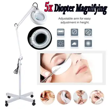 5x LED Lamp Light Makeup Floor Magnifier Skincare Beauty Manicure Tattoo Salon Spa For Medical Cosmetology UK US Plug Standard
5x LED Lamp Light Makeup Floor Magnifier Skincare Beauty Manicure Tattoo Salon Spa For Medical Cosmetology UK US Plug Standard