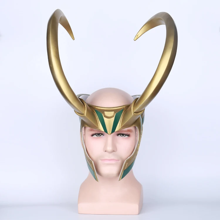 2017 Movie Thor 3 Ragnarok Loki Laufeyson PVC Cosplay Mask Helmet Halloween Props Party Fancy Dress Ball
2017 Movie Thor 3 Ragnarok Loki Laufeyson PVC Cosplay Mask Helmet Halloween Props Party Fancy Dress Ball