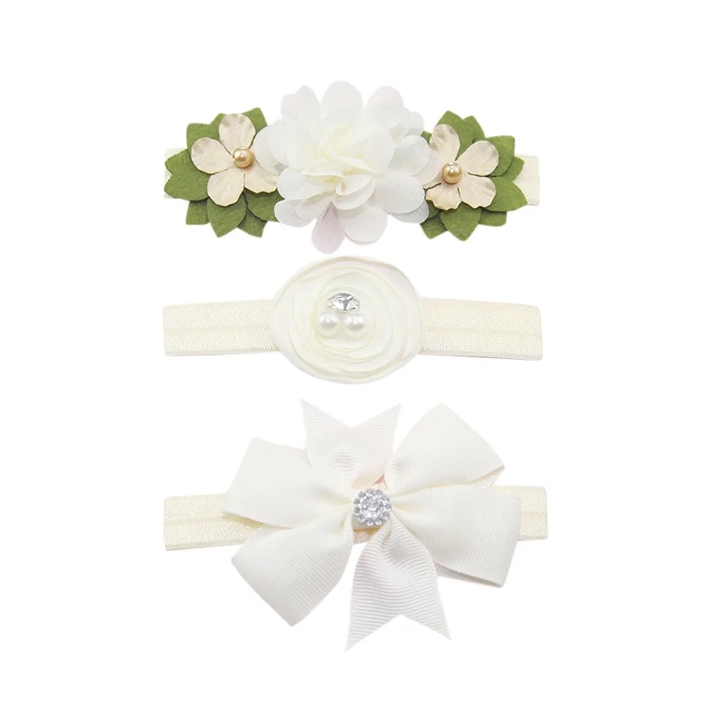 3Pcs Kids Elastic Floral Headband Children'S Simple Pearl Flower Hair Band Three-Piece Suit Baby Tiara Rubber Bands Nino #
3Pcs Kids Elastic Floral Headband Children'S Simple Pearl Flower Hair Band Three-Piece Suit Baby Tiara Rubber Bands Nino #