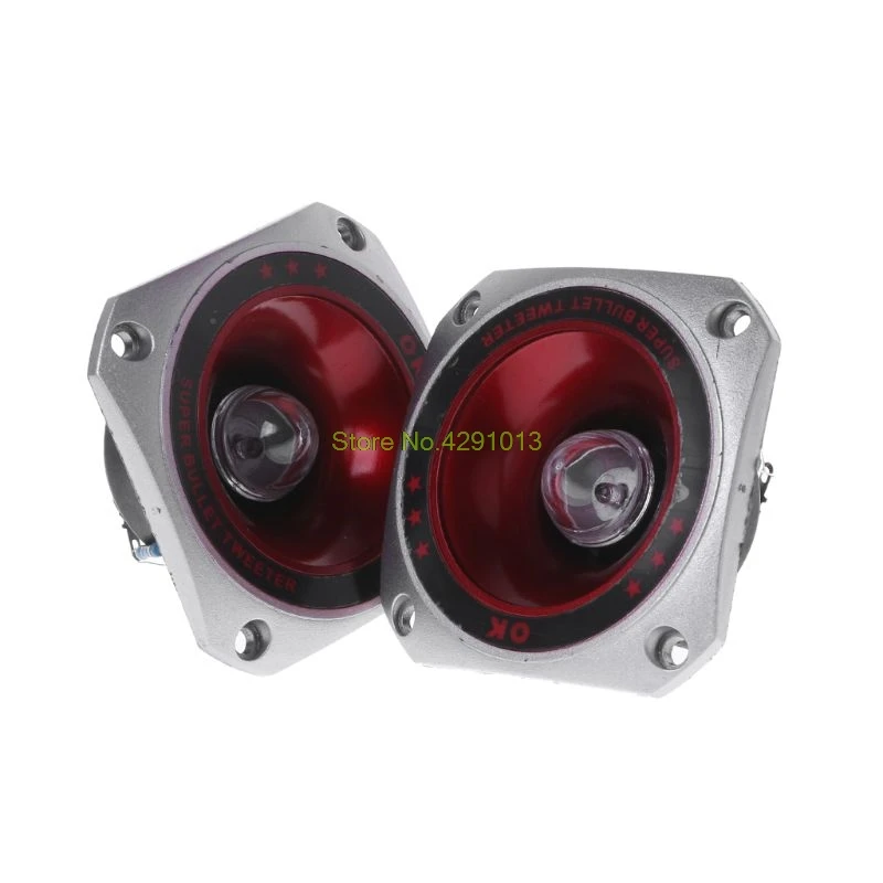 2PCS Speaker Tweeter 3" Colorful Flashing Piezoelectric Loudspeaker Treble Head Driver
2PCS Speaker Tweeter 3" Colorful Flashing Piezoelectric Loudspeaker Treble Head Driver