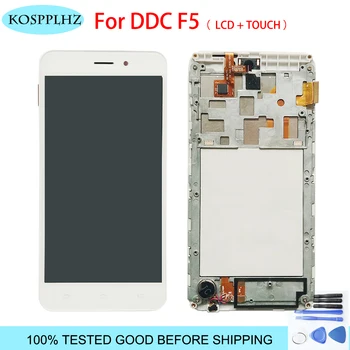 For DDC F5 LCD and Touch Screen With Frame Assembly Repair Part 5.2 inch white color Mobile phone Accessories+tools
For DDC F5 LCD and Touch Screen With Frame Assembly Repair Part 5.2 inch white color Mobile phone Accessories+tools