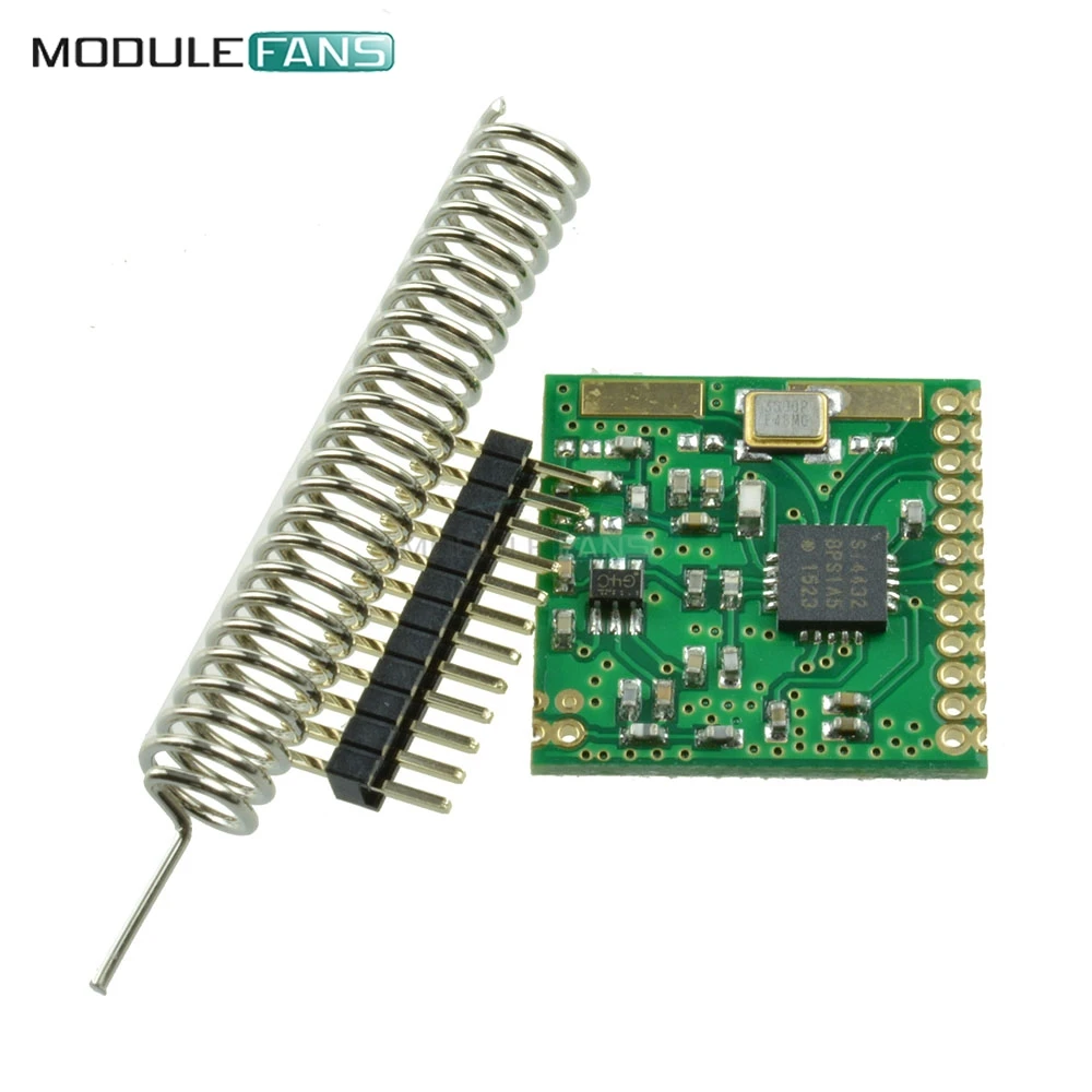 SI4432 470MHz 470M 433mhz 1000m Wireless Module Wireless Communication Board FSK GFSK OOK Mode 1.8-3.6V 8 bit Converter DIY KIT
SI4432 470MHz 470M 433mhz 1000m Wireless Module Wireless Communication Board FSK GFSK OOK Mode 1.8-3.6V 8 bit Converter DIY KIT
