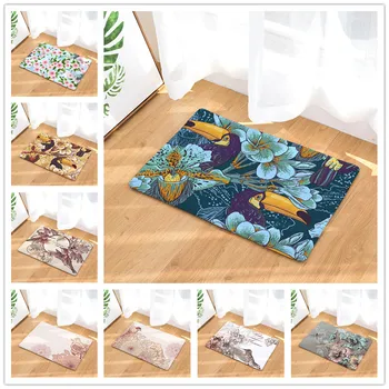 New Home Decor Mats Birds And Flowers Print Carpets Non-slip Kitchen Rugs for Home Living Room Floor Mats 40X60 50X80cm
New Home Decor Mats Birds And Flowers Print Carpets Non-slip Kitchen Rugs for Home Living Room Floor Mats 40X60 50X80cm