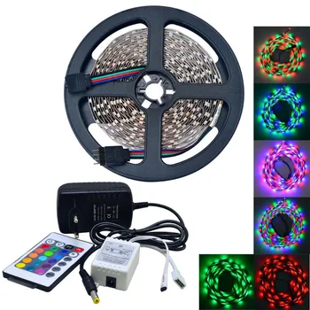 Jiawen 500CM 25W 300X3528 SMD RGB LED Strip Light W/ Remote Controller (AC110-240V / EU Plug)
Jiawen 500CM 25W 300X3528 SMD RGB LED Strip Light W/ Remote Controller (AC110-240V / EU Plug)