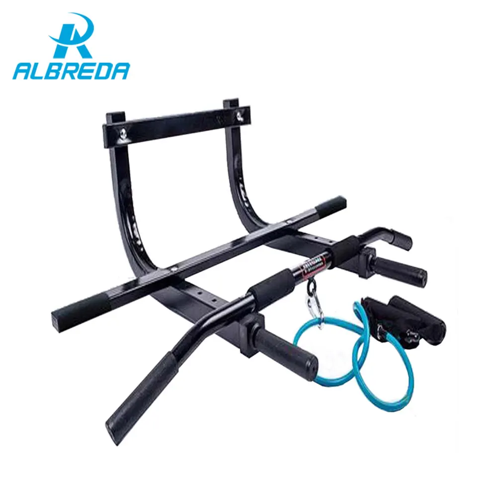 ALBREDA 250kg 38*1.6mm carbon steel pipe functional door pull up bar Indoor Chin-up bar home gym workout with resistance bands
ALBREDA 250kg 38*1.6mm carbon steel pipe functional door pull up bar Indoor Chin-up bar home gym workout with resistance bands