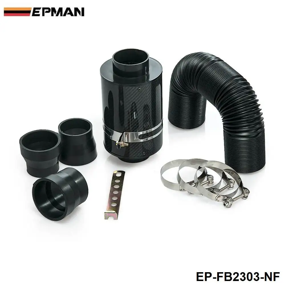 Universal Cold Feed Induction Kit & Carbon Fibre Air Intake Filter Box Without fan For BMW MINI Cooper S R53 EP-FB2303-NF
Universal Cold Feed Induction Kit & Carbon Fibre Air Intake Filter Box Without fan For BMW MINI Cooper S R53 EP-FB2303-NF