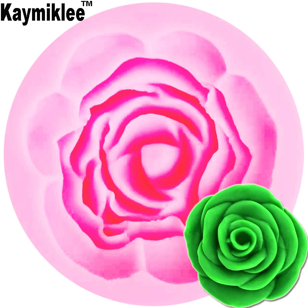 M573 1PCS 3D Rose Flower Silicone Mold Gum Paste Fondant Cake Decorating Sugarcraft Baking Tools 5.6*1.7cm
M573 1PCS 3D Rose Flower Silicone Mold Gum Paste Fondant Cake Decorating Sugarcraft Baking Tools 5.6*1.7cm
