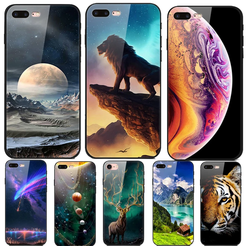 Starry sky For iphone 7 plus Case Tempered glass hard Back Cover iphone7 plus casing For iphone 7plus Animal Glass Phone case
Starry sky For iphone 7 plus Case Tempered glass hard Back Cover iphone7 plus casing For iphone 7plus Animal Glass Phone case