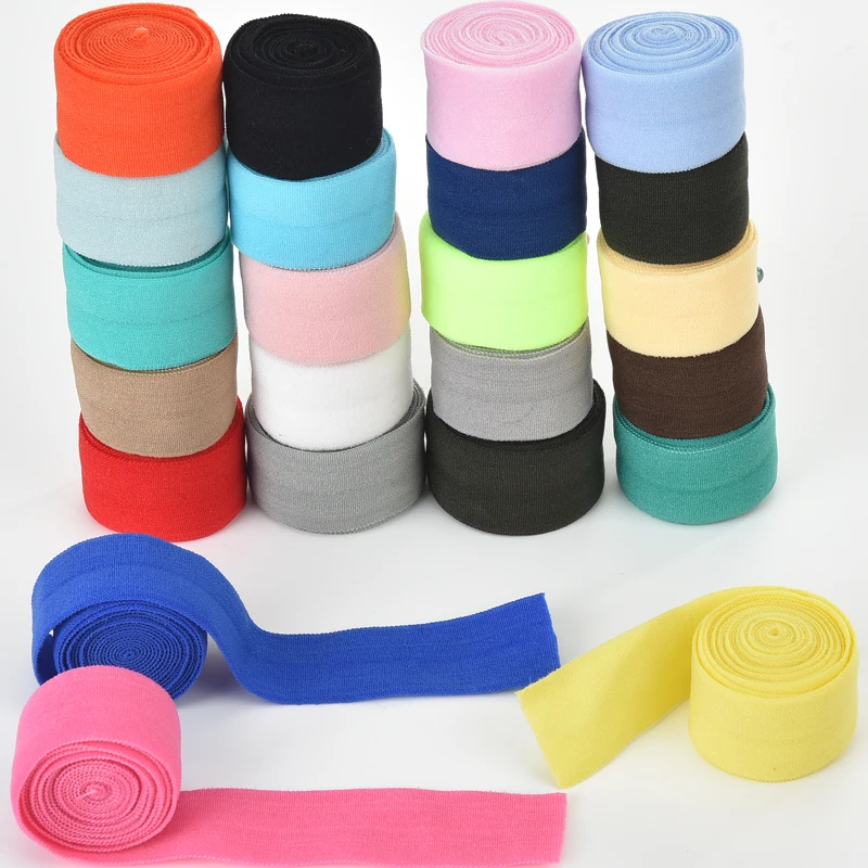 2 Meters/roll Colorful Elastic Band 2cm Wide Flat Fold Over Elastic Band Nylon Spandex Rubber Rope Cord Clothing Accesories
2 Meters/roll Colorful Elastic Band 2cm Wide Flat Fold Over Elastic Band Nylon Spandex Rubber Rope Cord Clothing Accesories