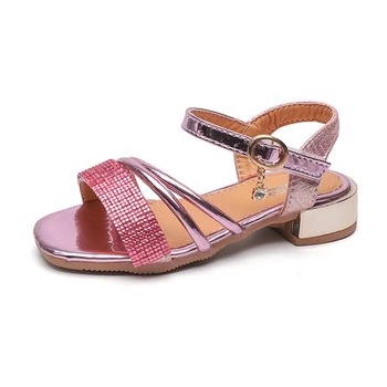 COZULMA Summer New Kids Girls Glitter Rhinestoen Beach Sandals Children Hoook & Loop Roman Sandals Shoes Size 26-36
COZULMA Summer New Kids Girls Glitter Rhinestoen Beach Sandals Children Hoook & Loop Roman Sandals Shoes Size 26-36