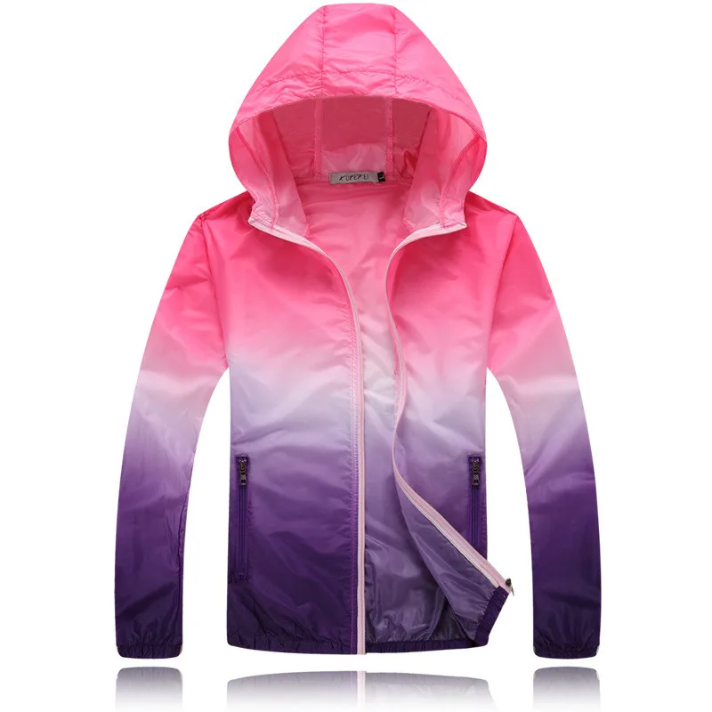 Color gradual ultra thin sunscreen jacket lovers hooded sun protection coat unisex outerwear plus size for women and men
Color gradual ultra thin sunscreen jacket lovers hooded sun protection coat unisex outerwear plus size for women and men