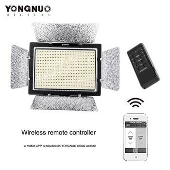 YONGNUO YN900 Wireless DSLR Camera LED Video Light 3200K-5500K 7200LM 54W Photography Lighting for Canon Nikon Camcorder
YONGNUO YN900 Wireless DSLR Camera LED Video Light 3200K-5500K 7200LM 54W Photography Lighting for Canon Nikon Camcorder