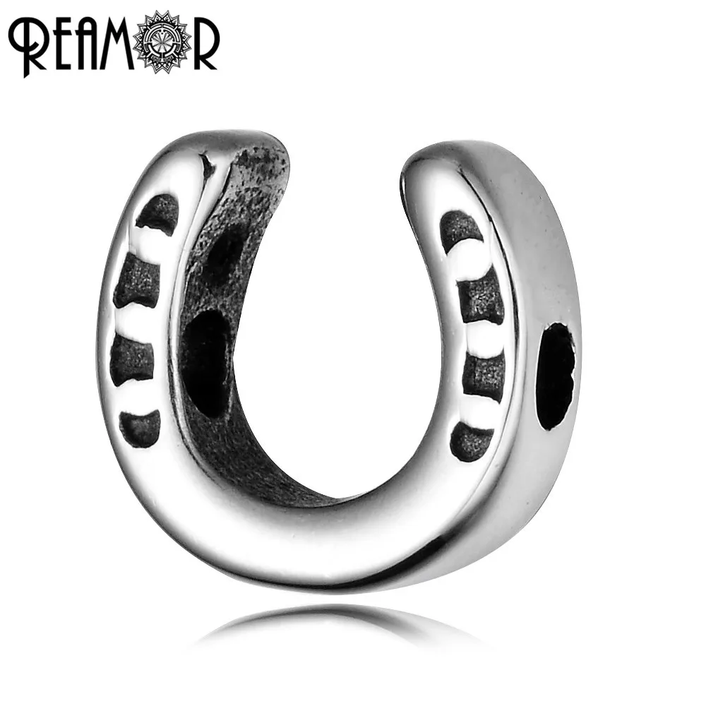 REAMOR 2mm 316L Stainless steel Horseshoe Lucky Beads Charms Spacer Beads for Beaded Bracelet Jewelry Making DIY
REAMOR 2mm 316L Stainless steel Horseshoe Lucky Beads Charms Spacer Beads for Beaded Bracelet Jewelry Making DIY