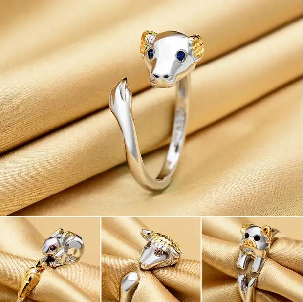 925 Sterling Silver Zodiac female ring open ring Horn cattle rabbit snake horse monkey pig>jewerly free shipping
925 Sterling Silver Zodiac female ring open ring Horn cattle rabbit snake horse monkey pig>jewerly free shipping
