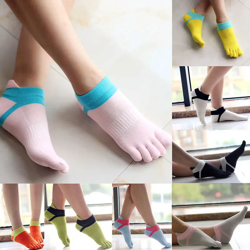 1Pair Summer Ankle Socks Soft Comfort Breathable Women's Candy Colors Cotton Socks Cute Five Finger Casual Toe Sock with Fingers
1Pair Summer Ankle Socks Soft Comfort Breathable Women's Candy Colors Cotton Socks Cute Five Finger Casual Toe Sock with Fingers