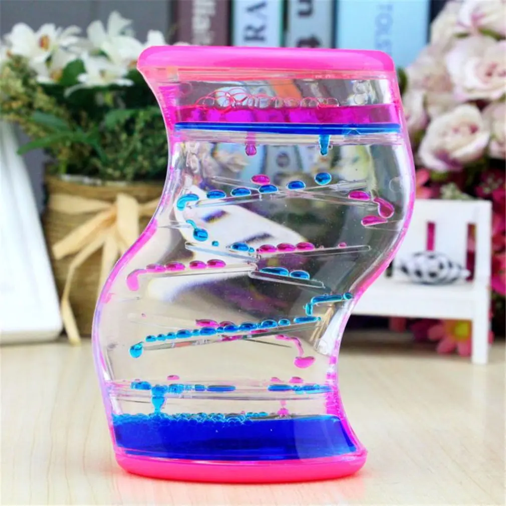 water motion liquid bubble timer
