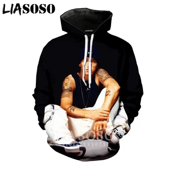 LIASOSO Winter Men Top Women Sweatshirt 3D Print Rapper Singer Eminem Hoodies Long Sleeve Men's Hoody Hip Hop Men Hooded B011-10
LIASOSO Winter Men Top Women Sweatshirt 3D Print Rapper Singer Eminem Hoodies Long Sleeve Men's Hoody Hip Hop Men Hooded B011-10