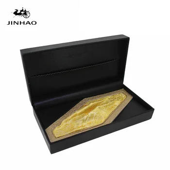 Jinhao Wooden and Black Leather Original Ballpoint Pen Box for Gift No Include Pen 
Jinhao Wooden and Black Leather Original Ballpoint Pen Box for Gift No Include Pen