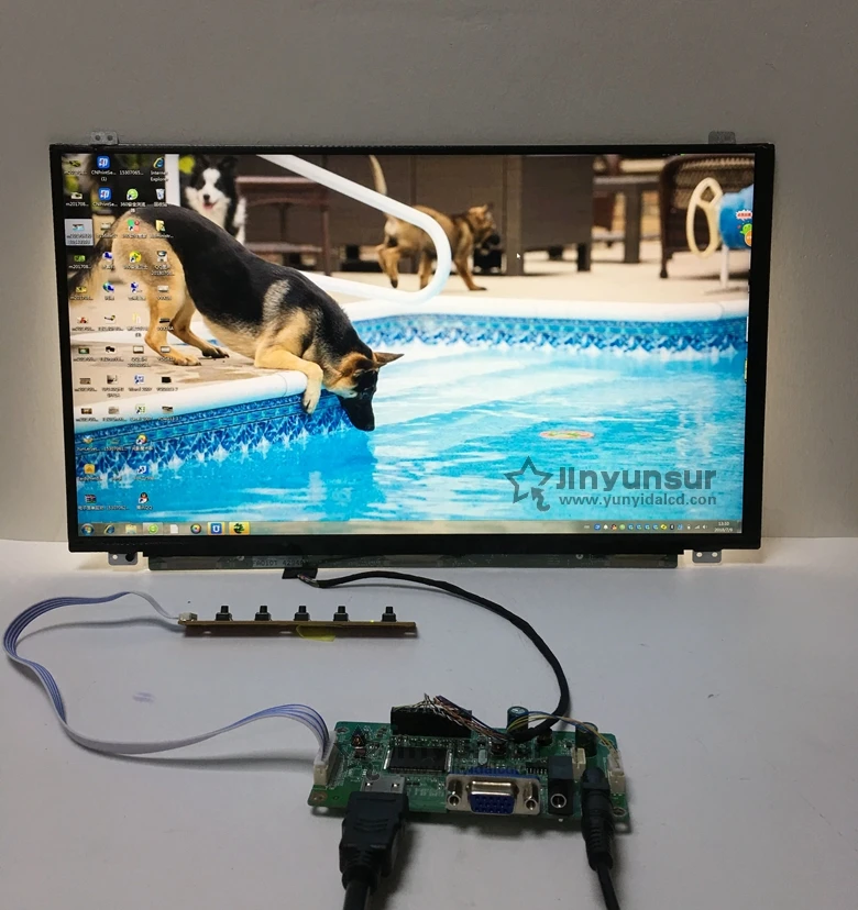 HDMI VGA LCD Controller Board VS-RTD2556H-V1 with 17.3inch N173HCE-E31 1920x1080 EDP IPS LCD Screen
HDMI VGA LCD Controller Board VS-RTD2556H-V1 with 17.3inch N173HCE-E31 1920x1080 EDP IPS LCD Screen