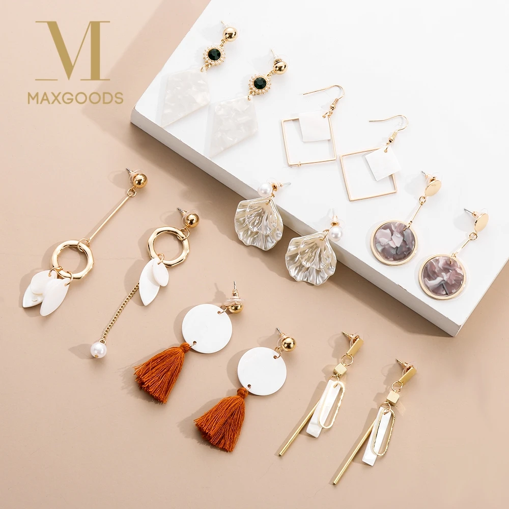 Korean Shell Petals Geometric Earring Transparent Acetate Asymmetric Long Earrings Simple Branch Statement Earring Women Jewelry
Korean Shell Petals Geometric Earring Transparent Acetate Asymmetric Long Earrings Simple Branch Statement Earring Women Jewelry