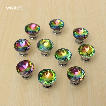 Original quality 30mm 10pcs Door Knobs Crystal Diamond Glass Shape Colorful Drawer Cupboard Wardrobe Cabinet Furniture Handle
Original quality 30mm 10pcs Door Knobs Crystal Diamond Glass Shape Colorful Drawer Cupboard Wardrobe Cabinet Furniture Handle