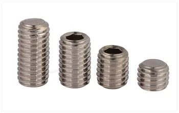 DIN913/GB77 304 stainless steel flat set screws hex socket Chimi screws M3 M4 M5 M6 M8 M10 screw headless Top wire machine screw
DIN913/GB77 304 stainless steel flat set screws hex socket Chimi screws M3 M4 M5 M6 M8 M10 screw headless Top wire machine screw