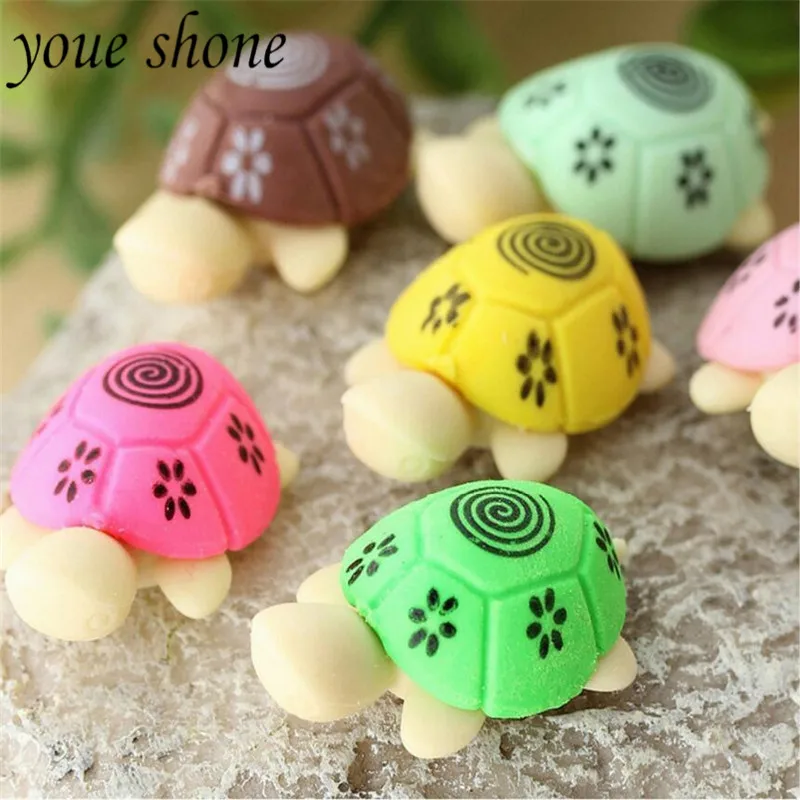2PCS/bags Cute Tortoise Eraser Rubber Stationery Kid Gift Correction Erasers School & Office Supplies Students Erasers
2PCS/bags Cute Tortoise Eraser Rubber Stationery Kid Gift Correction Erasers School & Office Supplies Students Erasers