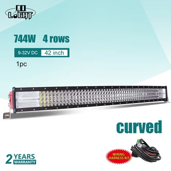 CO LIGHT 4X4 Car Led 42Inch Off Road 8D Curved Light Bar 744W Work Lights For Truck Tractor Uaz Vaz Lada Niva Kalina ATV Led Bar
CO LIGHT 4X4 Car Led 42Inch Off Road 8D Curved Light Bar 744W Work Lights For Truck Tractor Uaz Vaz Lada Niva Kalina ATV Led Bar