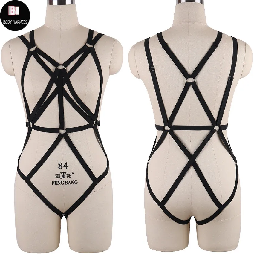 Pastel Goth Body Harness Bondage Set Rave Sexy Lingerie Pole Dance Erotic Cage Bra Fetish Bustier Stocking Harness Belt
Pastel Goth Body Harness Bondage Set Rave Sexy Lingerie Pole Dance Erotic Cage Bra Fetish Bustier Stocking Harness Belt