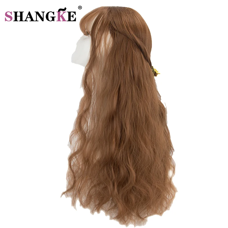 SHANG KE 26" Blonde Wigs Long Hairstyles Long Kinky Curly Synthetic Wigs for Women High Temperature Synthetic Womens 
SHANG KE 26" Blonde Wigs Long Hairstyles Long Kinky Curly Synthetic Wigs for Women High Temperature Synthetic Womens