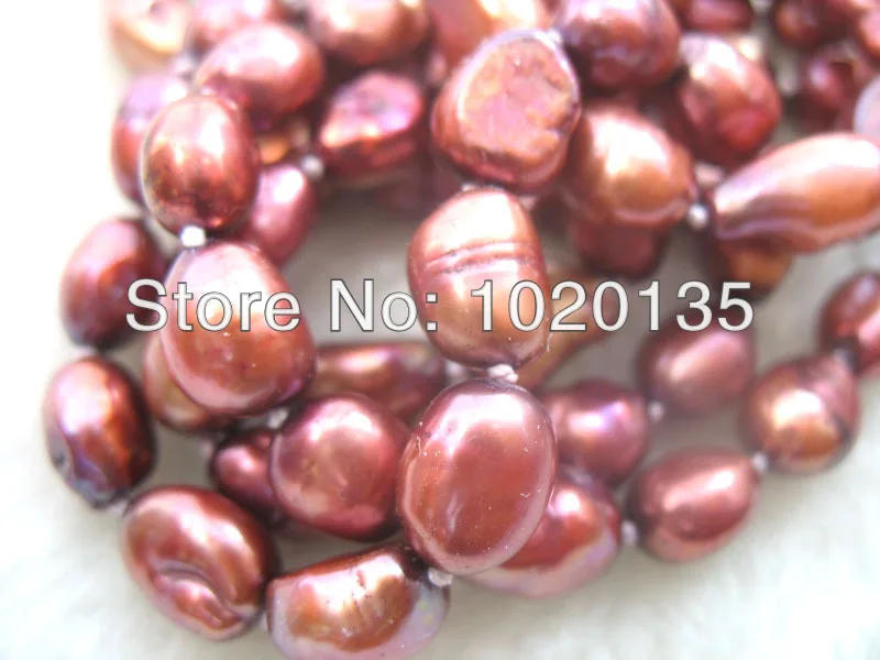 wow! freshwater pearl baroque red 8-10mm necklace 43" nature FPPJ wholesale beads
wow! freshwater pearl baroque red 8-10mm necklace 43" nature FPPJ wholesale beads